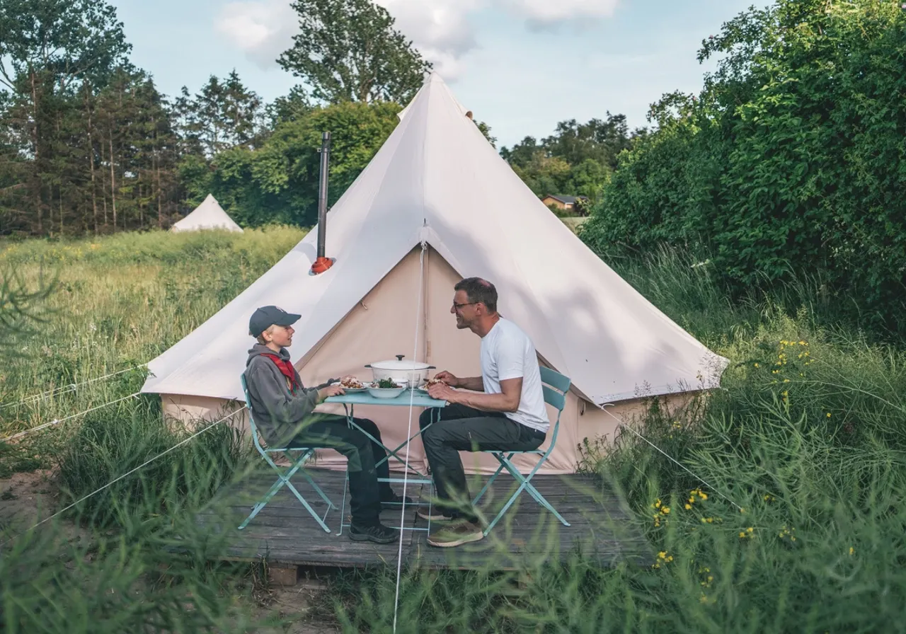lazy tent 13' (4M) Stella Stargazer Bell Tent | A Skyview Camping Tent main image 0
